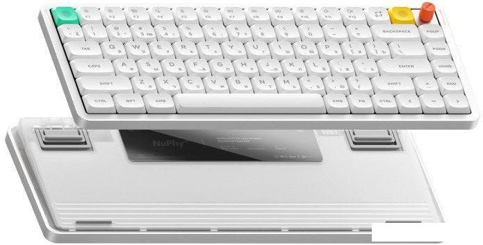 Клавиатура NuPhy Air75 V3 Nova White (Brown Nano)