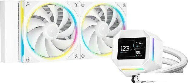 Система жидкостного охлаждения для процессора DeepCool LM240 WH R-LM240-WHDMMC-1