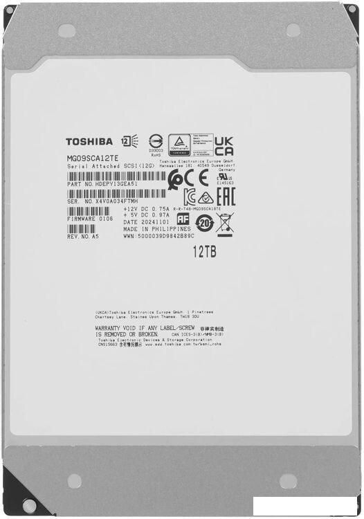 Жесткий диск Toshiba MG Series 12TB MG09SCA12TE