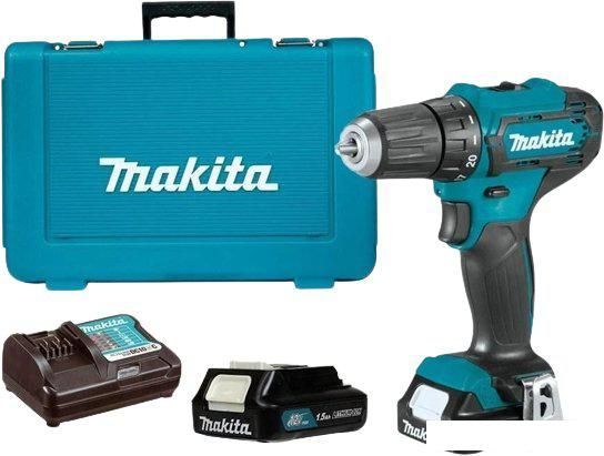 Дрель-шуруповерт Makita DF333DWYE (с 2-мя АКБ, кейс)