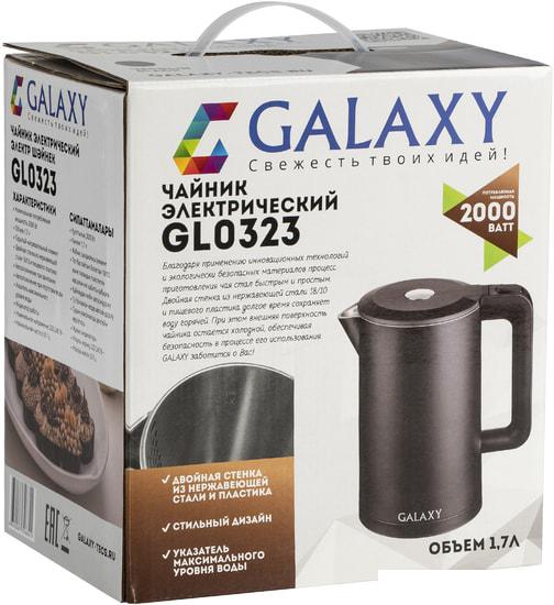 Электрический чайник Galaxy Line GL0323 (черный)