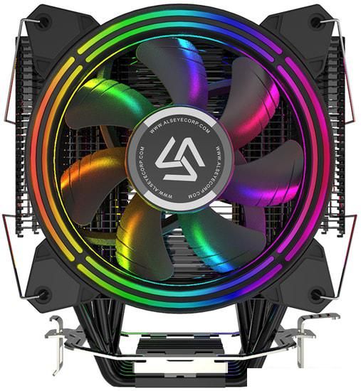 Кулер для процессора ALSEYE H120D (черный)