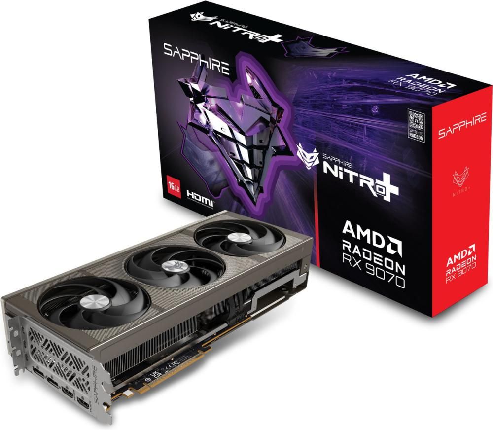 Видеокарта Sapphire Nitro+ Radeon RX 9070 11349-01-20G
