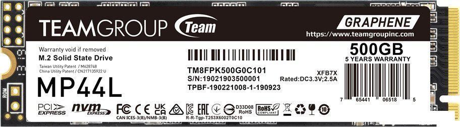 SSD Team MP44L 500GB TM8FPK500G0C101