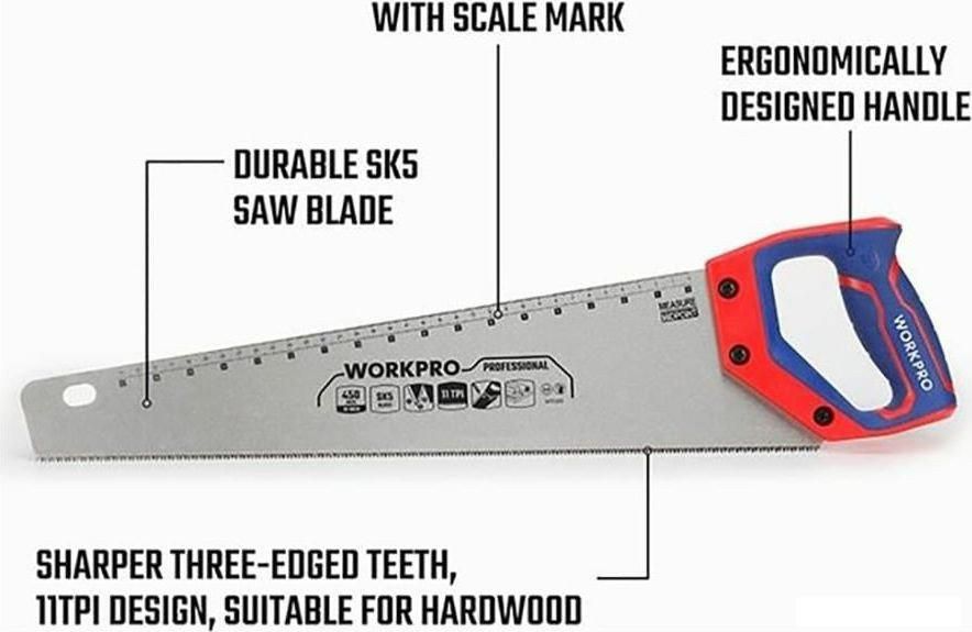Ножовка Workpro WP215010
