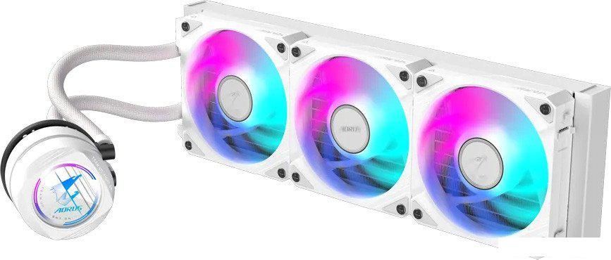 Система жидкостного охлаждения для процессора Gigabyte Aorus Waterforce II 360 Ice