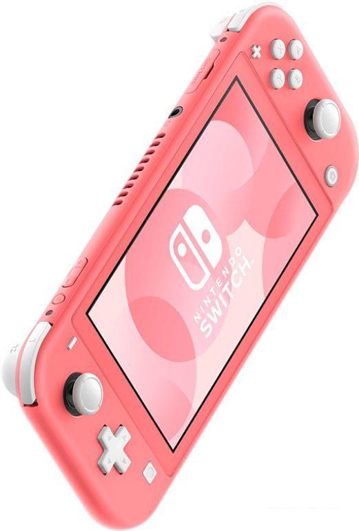 Игровая приставка Nintendo Switch Lite (розовый)