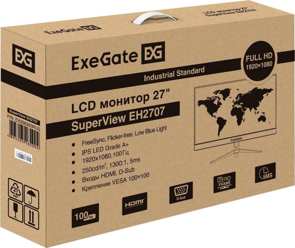 Монитор ExeGate SuperView EH2707 EX298355RUS