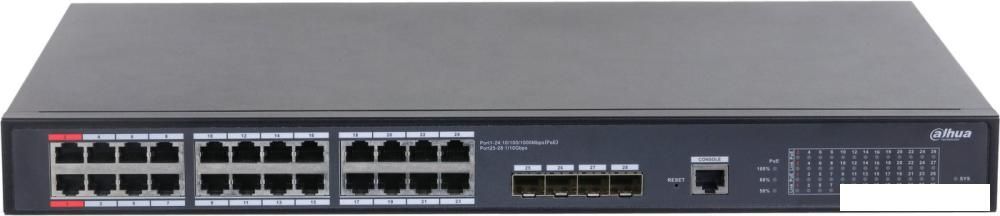 Управляемый коммутатор уровня 2+ Dahua DH-S5428-24GT4XF-360