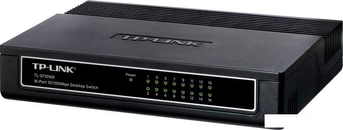 Неуправляемый коммутатор TP-Link TL-SF1016D