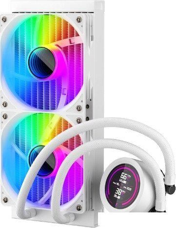 Система жидкостного охлаждения для процессора 1stPlayer TS4 240 (белый)