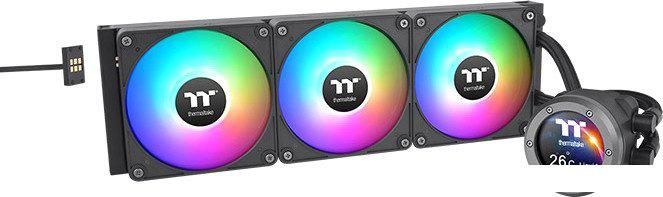 Жидкостное охлаждение для процессора Thermaltake TH420 V2 Ultra EX ARGB CL-W417-PL14SW-A