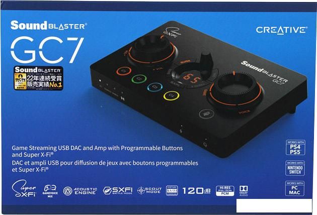 Внешняя звуковая карта Creative Sound Blaster GC7