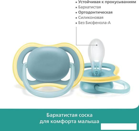 Пустышка Philips Avent ultra air SCF349/01 (2 шт)