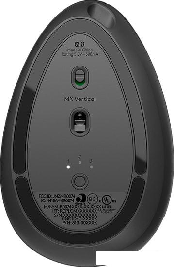 Вертикальная мышь Logitech MX Vertical