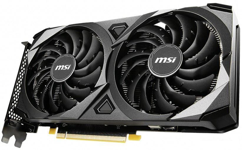 Видеокарты MSI GeForce RTX 3060 Ventus 2X 12G