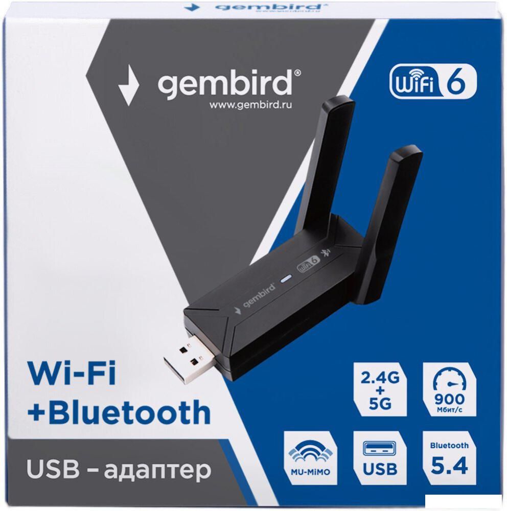 Wi-Fi/Bluetooth адаптер Gembird WNP-UA-013
