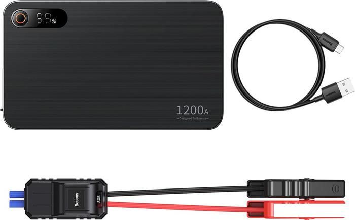 Портативное пусковое устройство Baseus Super Energy Pro+ Powerbank Jump Starter C00245700111-00 (черный)