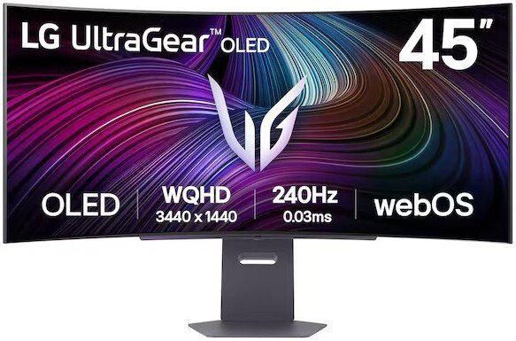 Игровой монитор LG UltraGear OLED 45GX90SA-B