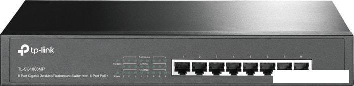 Неуправляемый коммутатор TP-Link TL-SG1008MP