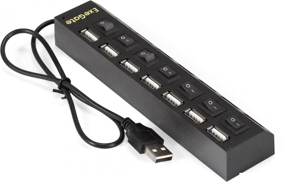 USB-хаб  ExeGate DUB-72SW EX293978RUS