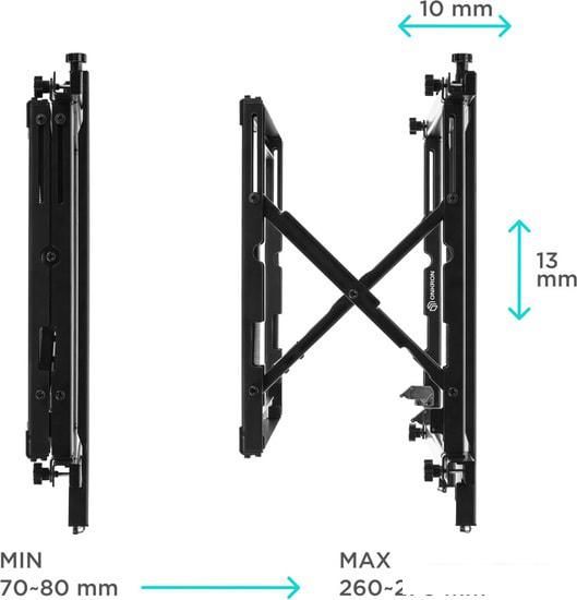 Кронштейн для информационной панели Onkron PRO7M (черный)