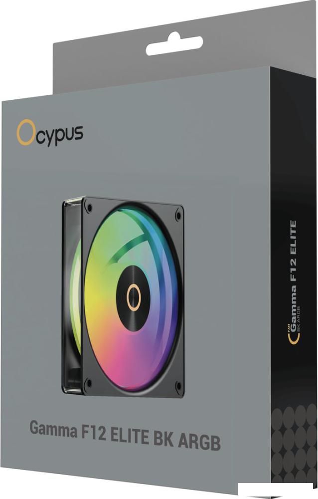 Вентилятор для корпуса Ocypus Gamma F12 Elite BK ARGB