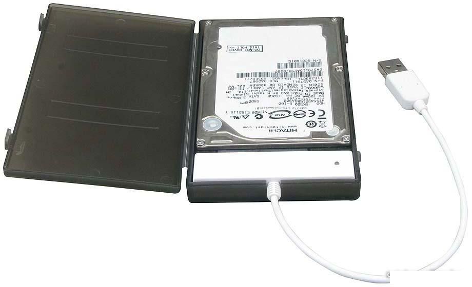Бокс для накопителей 2.5" AgeStar SUBCP1 Black