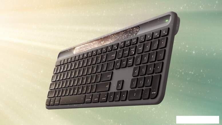 Клавиатура Logitech Signature Slim Solar+ K980 920-013755 (графитовый, нет кириллицы)