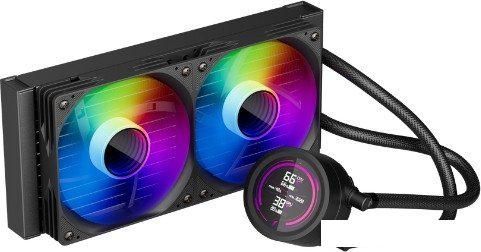 Система жидкостного охлаждения для процессора 1stPlayer TS4 240 (черный)