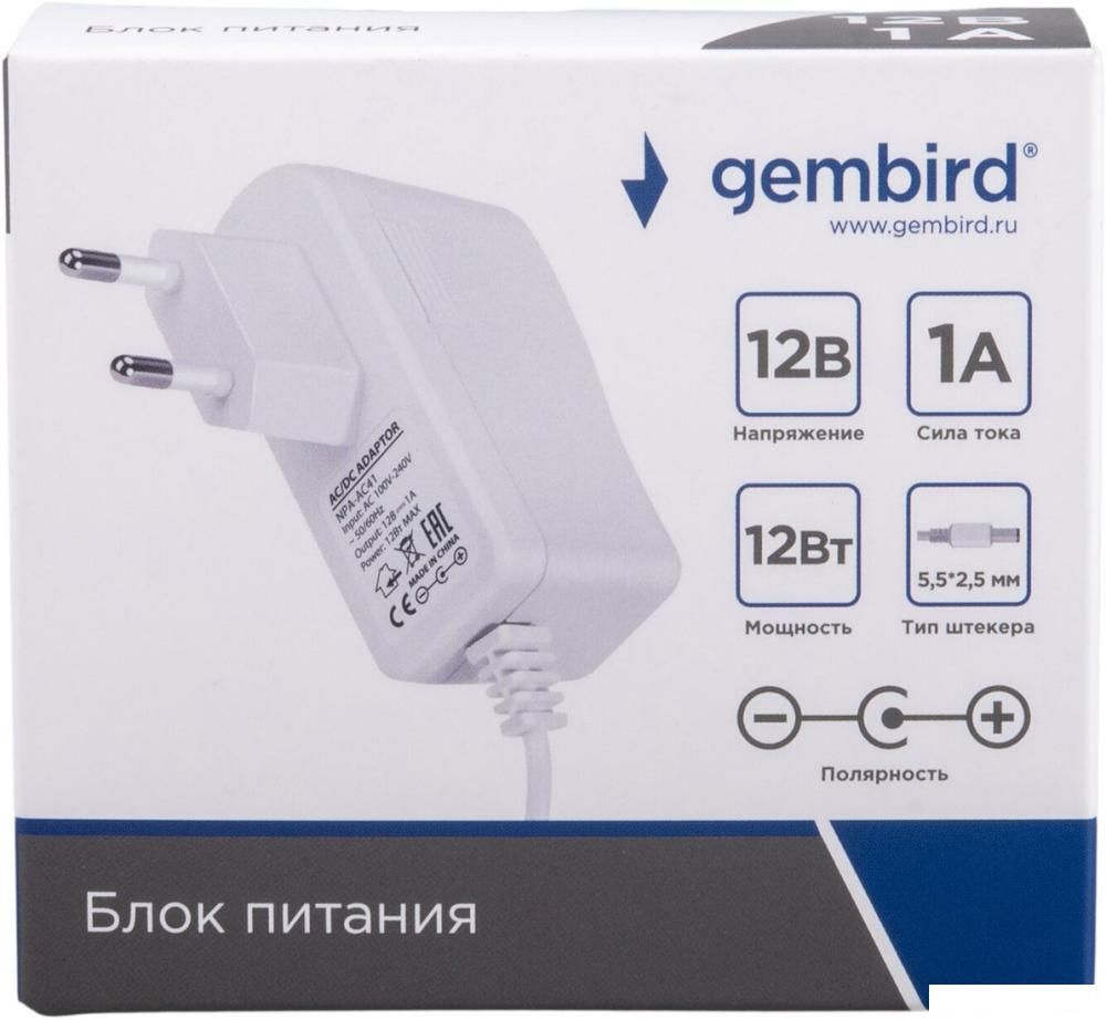 Адаптер питания Gembird NPA-AC41