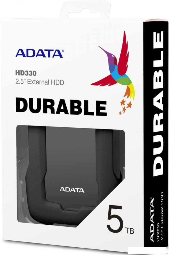 Внешний накопитель ADATA HD330 AHD330-5TU31-CBK 5TB (черный)