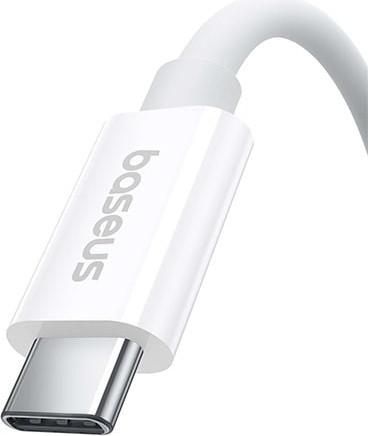 Кабель Baseus Superior Series 2 USB4 Full-Function Fast Charging Cable 240W USB Type-C - USB Type-C (1 м, белый)