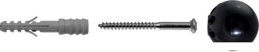 Упор дверной Fischer TS 8BL K NV 534129