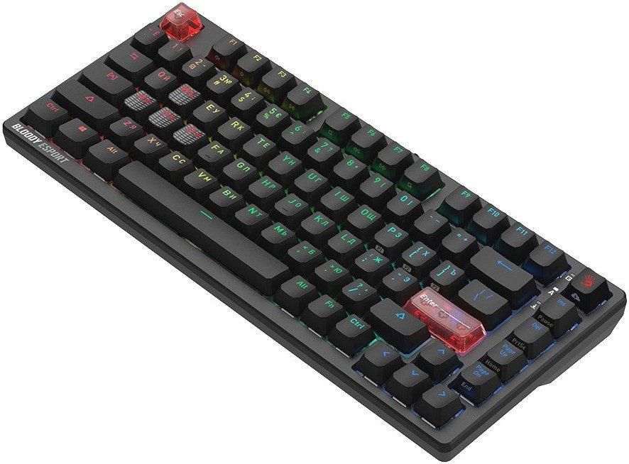 Клавиатура A4Tech Bloody MS76 (черный)