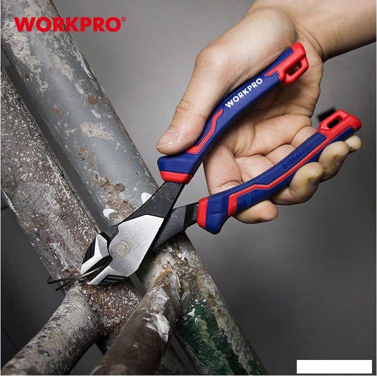 Кусачки боковые (бокорезы) Workpro WP231023