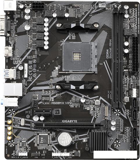 Материнская плата Gigabyte A520M K V2 (rev. 1.1)