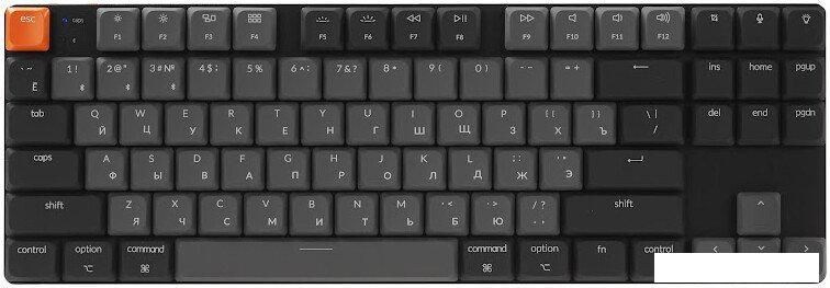 Клавиатура Keychron K1 V6 K1X-A1-RU (Keychron Low Profile Red)