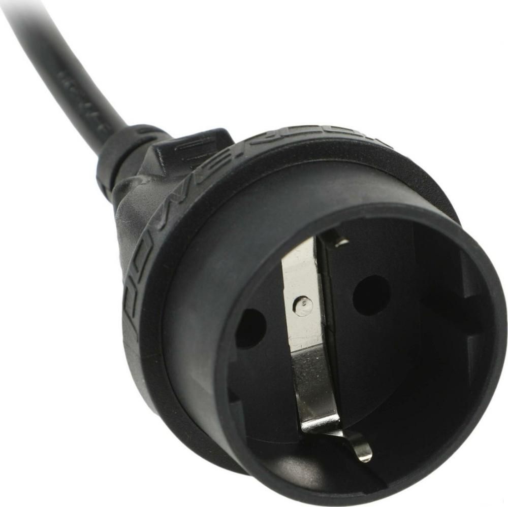 Адаптер Powercom SCUT IEC-320 C14 - Socket Type-F