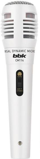 Проводной микрофон BBK CM114 (черный)