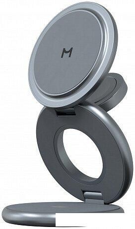 Беспроводное зарядное Magssory Signature Disc Pro для Apple 3 в 1 WCH073 (темно-серый)