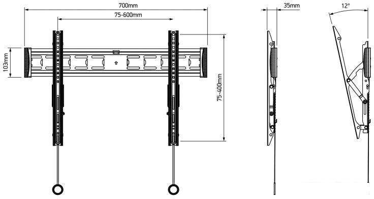 Кронштейн Onkron TM6