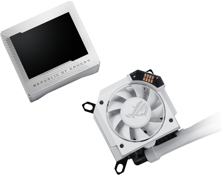 Жидкостное охлаждение для процессора ASUS ROG Ryujin III 240 ARGB White Edition