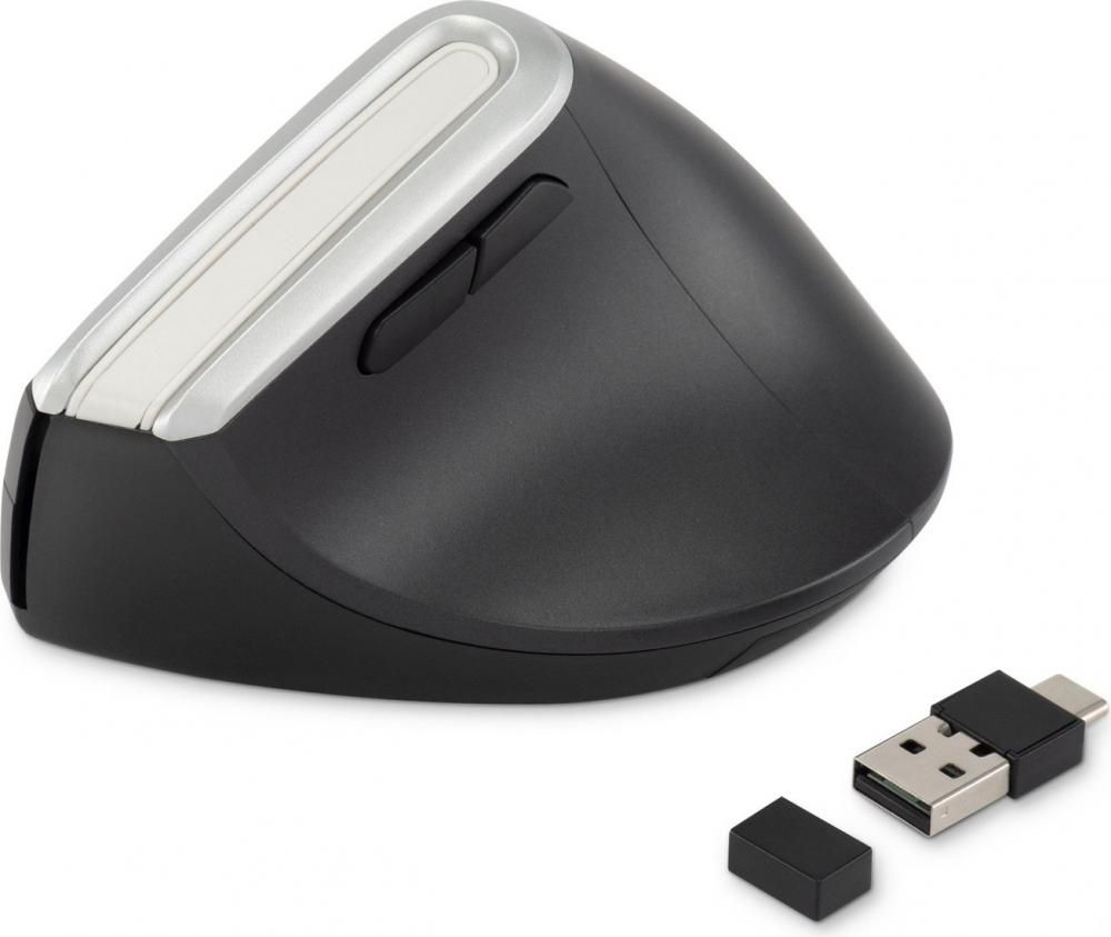Вертикальная мышь Oklick 991MW (черный)