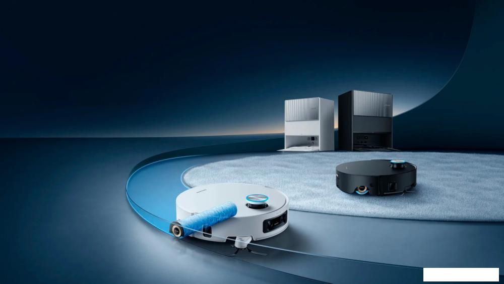 Робот-пылесос Dreame Robot Vacuum Aqua10 Ultra Roller Complete Black RLH71DE-1 (евровилка, черный)