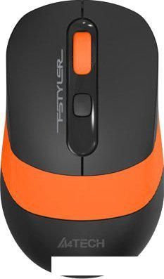 Мышь A4Tech Fstyler FG10 (черный/оранжевый)