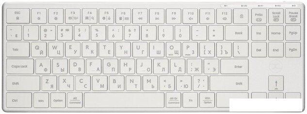 Клавиатура xGhost Blade TKL White Silver