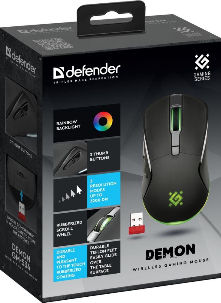 Игровая мышь Defender Demon GM-534