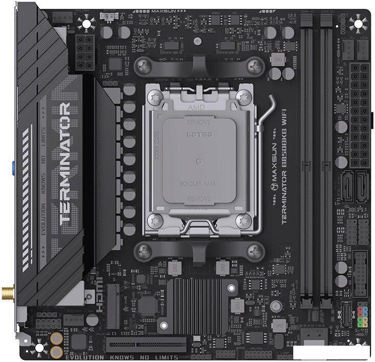 Материнская плата Maxsun Terminator B850BKB WiFi