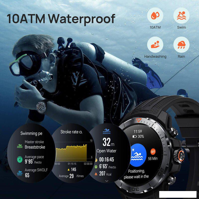 Умные часы Mibro GS Explorer (белый)